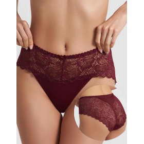 Трусы слипы Simona M 045/24 бордовый, Цвет: бордо, Размеры: L