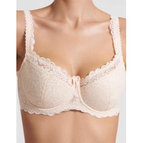 Бюстгальтер балконет Simona M 608/05 жасмин, Цвет: жасмин, Размеры: 85F