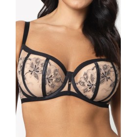 Бюстгальтер мягкий балконет Subtille OLIVIA soft balconette, Цвет: черный, Размеры: 65D