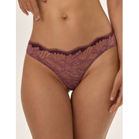 Кружевные стринги Esotiq KAVI 41861 лиловый, Цвет: лиловый, Размеры: S