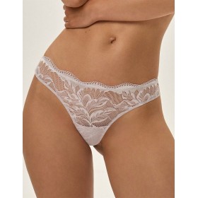 Кружевные стринги Esotiq KAVI 41861 светло-серый, Цвет: светло-серый, Размеры: S