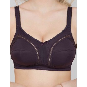 Бюстгальтер мягкий без косточек Milavitsa 104040 / 124040 эспрессо, Цвет: эспрессо, Размеры: 90B