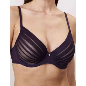 Бюстгальтер с формованной чашкой Milavitsa 127650 джем/нюд, Цвет: джем/нюд, Размеры: 75B