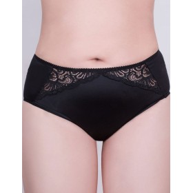 Высокие трусы слипы Milavitsa 260200 черный, Цвет: черный, Размеры: 3XL