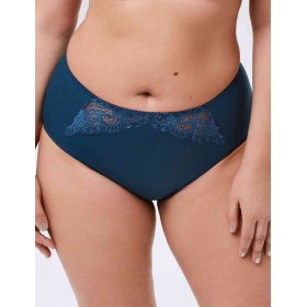 Высокие трусы слипы Milavitsa 260200 синий топаз, Цвет: синий топаз, Размеры: XL