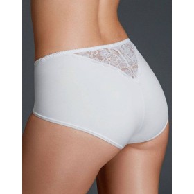 Высокие трусы слипы Milavitsa 260210 белый, Цвет: белый, Размеры: 6XL