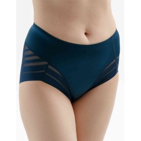 Высокие трусы слипы Milavitsa 265340 синий топаз, Цвет: синий топаз, Размеры: 6XL