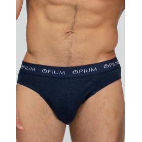 Мужские трусы слипы Opium R-14T темно-синий, Цвет: темно-синий, Размеры: M