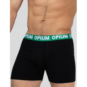 Мужские трусы боксеры Opium R-152 черный, Цвет: черный, Размеры: M