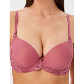 Бюстгальтер пуш-ап VOVA LAURA V32534 розовый рубин, Цвет: розовый рубин, Размеры: 80D