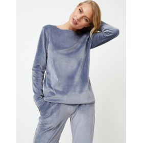 Теплый домашний комплект Aruelle FRANCINE SET, Цвет: лаванда, Размеры: S