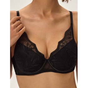 Бюстгальтер с пуш-ап вкладышами Esotiq ODESSA 41807 черный, Цвет: черный, Размеры: 70C