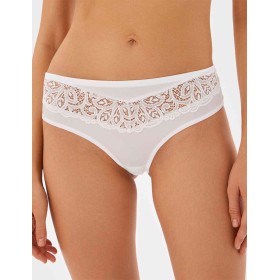 Трусики бразилиана Nikol Djumon 185 26 белый, Цвет: белый, Размеры: M