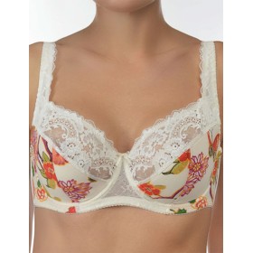 Бюстгальтер полумягкий Valmira 1109-1109/B летний сад, Цвет: летний сад, Размеры: 85F