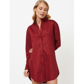 Сорочка рубашечного кроя Aruelle VITTORIA, Цвет: бургундское вино, Размеры: XS