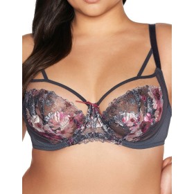 Бюстгальтер мягкий Ava ROMANCE 2123 M Gray, Цвет: графит, Размеры: 100C