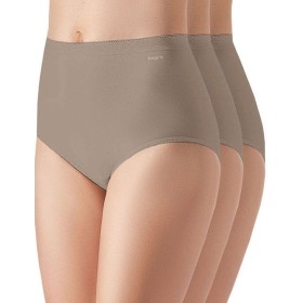 Хлопковые трусы макси Janira PACK-3 MAXI ESENCIAL 1031183 в наборе (3шт) nilo, Цвет: nilo (коричневый), Размеры: M