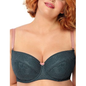 Бюстгальтер балконет Nipplex ZOYA U, Цвет: индиго, Размеры: 90C