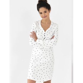 Сорочка с длинным рукавом Sensis BLUEBELL, Цвет: белый, Размеры: L