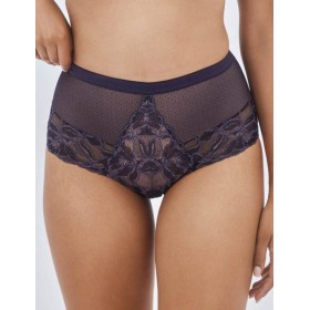 Трусы слипы высокие Alles GLOW classic navy blue, Цвет: темно-синий, Размеры: M