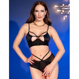 Сексуальный комплект Chilirose 4703 SET, Цвет: черный, Размеры: S