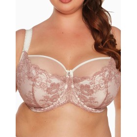 Бюстгальтер полумягкий большого размера Gaia 1244 RANITA PU Maxi розовый, Цвет: розовый, Размеры: 95H