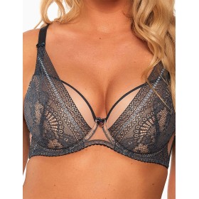 Бюстгальтер пуш-ап Gaia 1232 CATALINA P-UP темно-синий, Цвет: темно-синий, Размеры: 80C