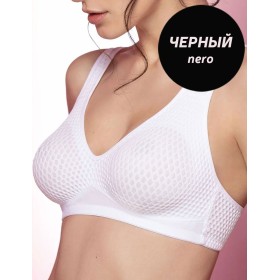 Бюстгальтер без косточек Leilieve 3D FITNESS 3304 nero, Цвет: nero (черный), Размеры: 90B