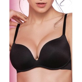 Бюстгальтер супер пуш-ап Leilieve SOFY C7400 nero, Цвет: nero (черный), Размеры: 70B