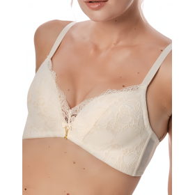 Бюстгальтер двойной пуш-ап Mefemi KSENIA Super P-UP экрю, Цвет: экрю, Размеры: 85C