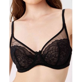 Бюстгальтер с мягкой чашкой Milavitsa 129010 черный, Цвет: черный, Размеры: 75F