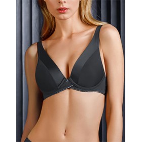 Бюстгальтер бралетт Mioocchi CRYSTALL 7736 grigio, Цвет: grigio (серый), Размеры: 90C