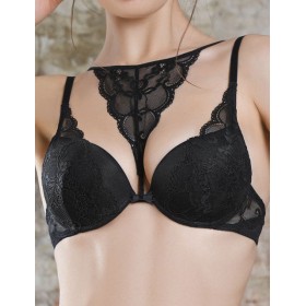 Бюстгальтер пуш-ап гелевый Mioocchi WANDA 7510 nero, Цвет: nero (черный), Размеры: 70C