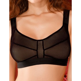 Мягкий бюстгальтер без косточек Mioocchi X-FACTOR 8151 nero, Цвет: nero (черный), Размеры: 85B