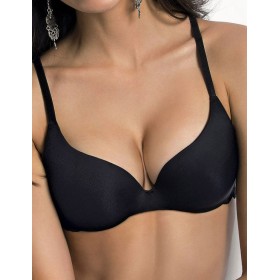 Бюстгальтер пуш-ап Sielei PURE LOVE 1974 nero, Цвет: nero (черный), Размеры: 75B