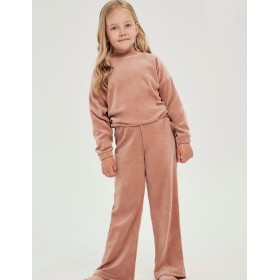 Велюровый домашний костюм Taro 3037/3049 BELLE, Цвет: бежевый, Размеры: 128