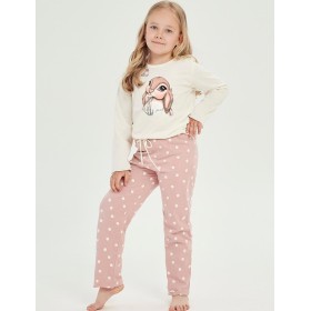 Детская пижама Taro 3038/3039 BUNNY, Цвет: экрю, Размеры: 134