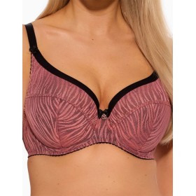 Бюстгальтер с полупоролоном Gaia 1259 LISE PU античная роза, Цвет: античная роза, Размеры: 70E