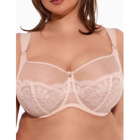 Бюстгальтер мягкий размера плюс Gaia 1262 CAMILLA M MAXI жемчужный, Цвет: жемчужный, Размеры: 70L