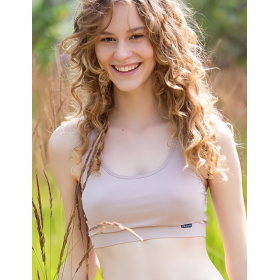 Женский топ Key LBT 005 бежевый, Цвет: бежевый, Размеры: S