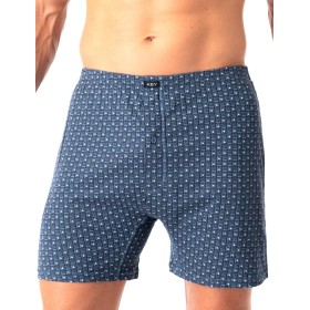 Свободные трусы-шорты Key MXC 945 синий/бирюзовый, Цвет: синий/бирюзовый, Размеры: 4XL