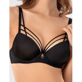 Бюстгальтер формованный Mioocchi ORNELLA 8191 nero, Цвет: nero (черный), Размеры: 75B