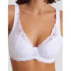 Бюстгальтер балконет Simona M 530/30 белый, Цвет: белый, Размеры: 80C