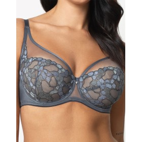 Бюстгальтер с мягкой чашкой Subtille GENRIETTA soft full cup graphite, Цвет: графит, Размеры: 70N