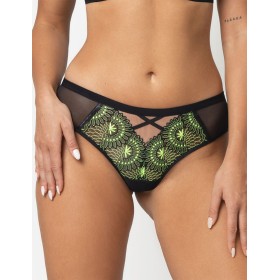 Трусики бразилиана Subtille VIOLA mini black, Цвет: черный, Размеры: M