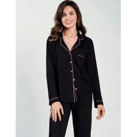 Пижама женская из вискозы Taro 3230 SYDNEY черный, Цвет: черный, Размеры: XL