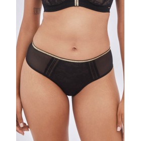 Трусы бразилиана Alles CHIARA GOLD brazyliany черный, Цвет: черный, Размеры: S