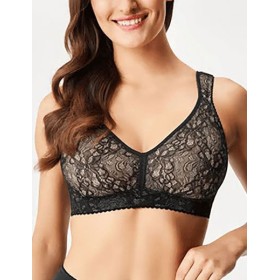 Бюстгальтер без каркасов Fluide ELEGANT 1720 черный/бежевый, Цвет: черный/бежевый, Размеры: 90C