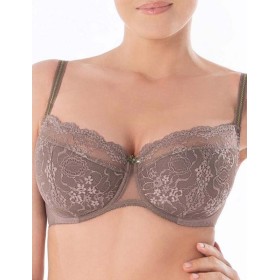 Бюстгальтер балконет Honey H05-14-L капучино, Цвет: капучино, Размеры: 80F