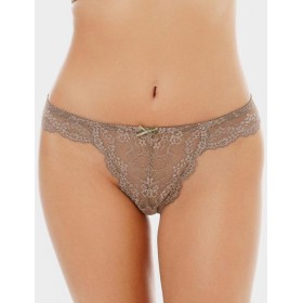 Трусы стринги Honey H06-14-S капучино, Цвет: капучино, Размеры: S